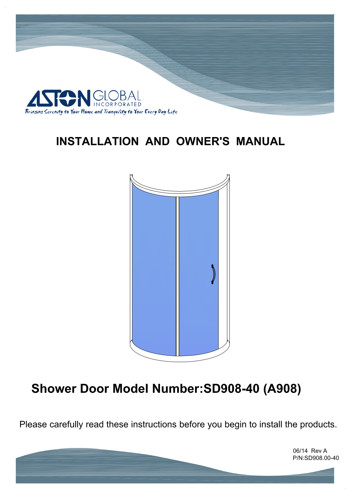 Aston UZO1206 Installation & Assembly - ManualMachine.com