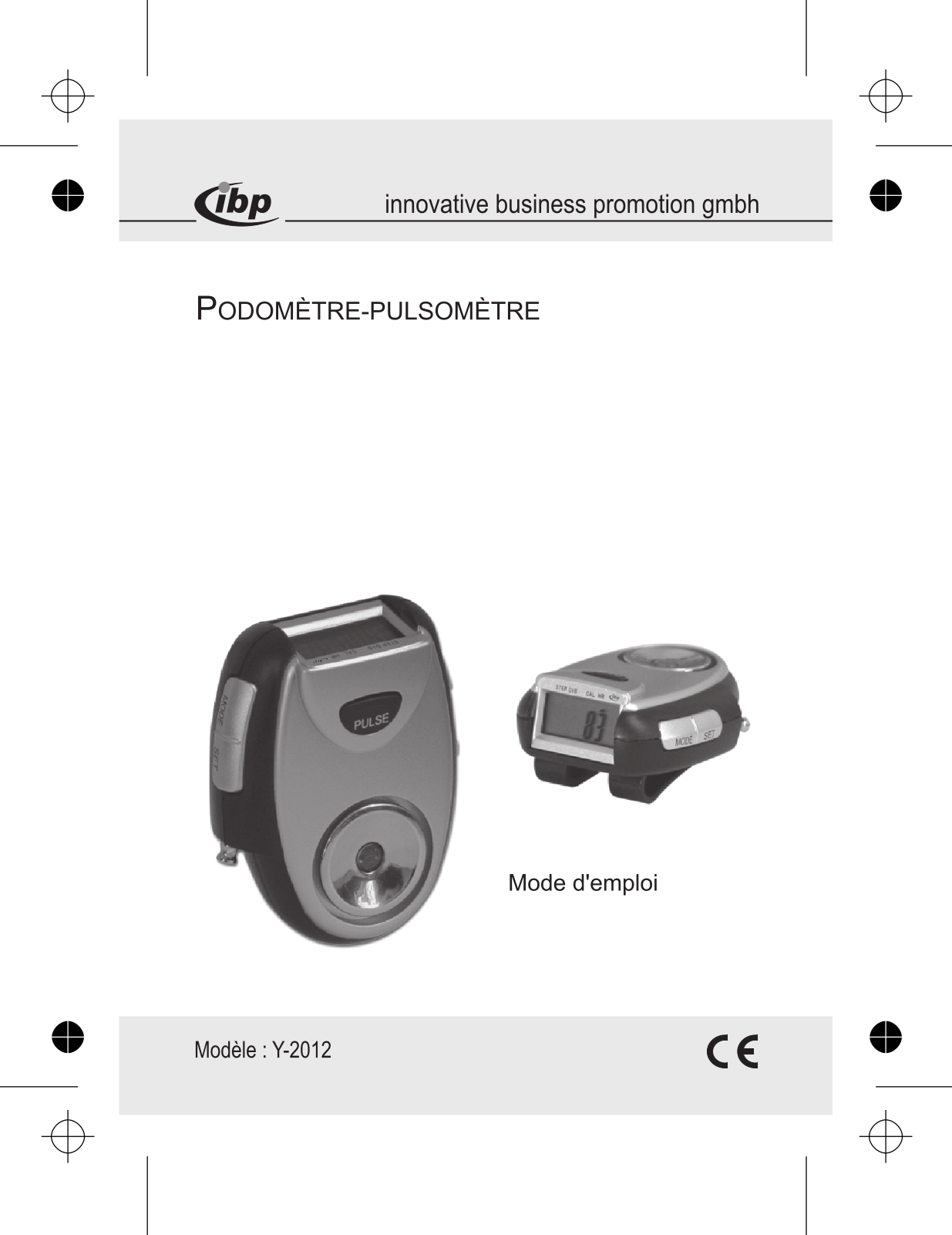 IBP Y-2012 User Manual