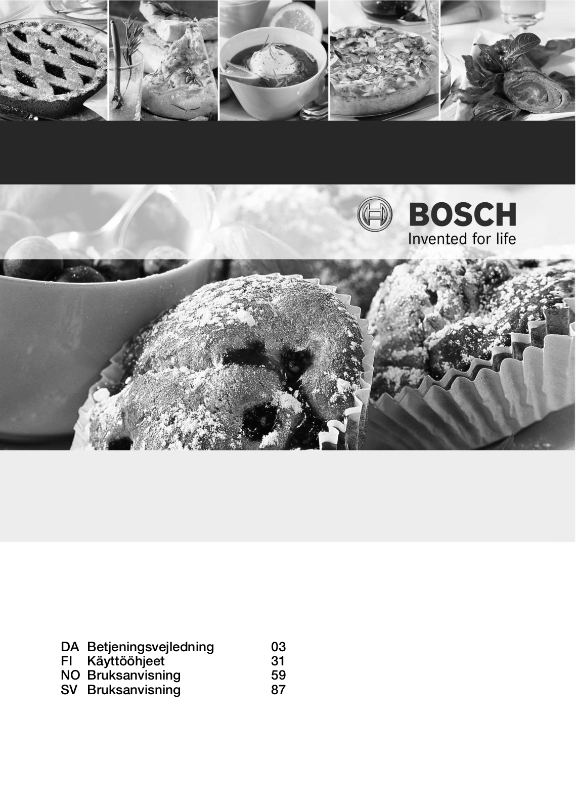 Bosch PIQ651T14E User Manual