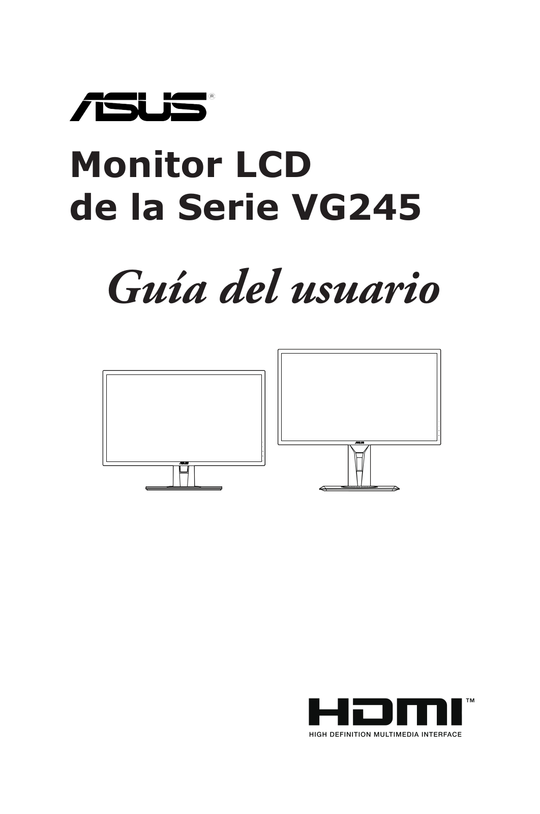 Asus VG245Q, VG245HE, VG245H User Guide