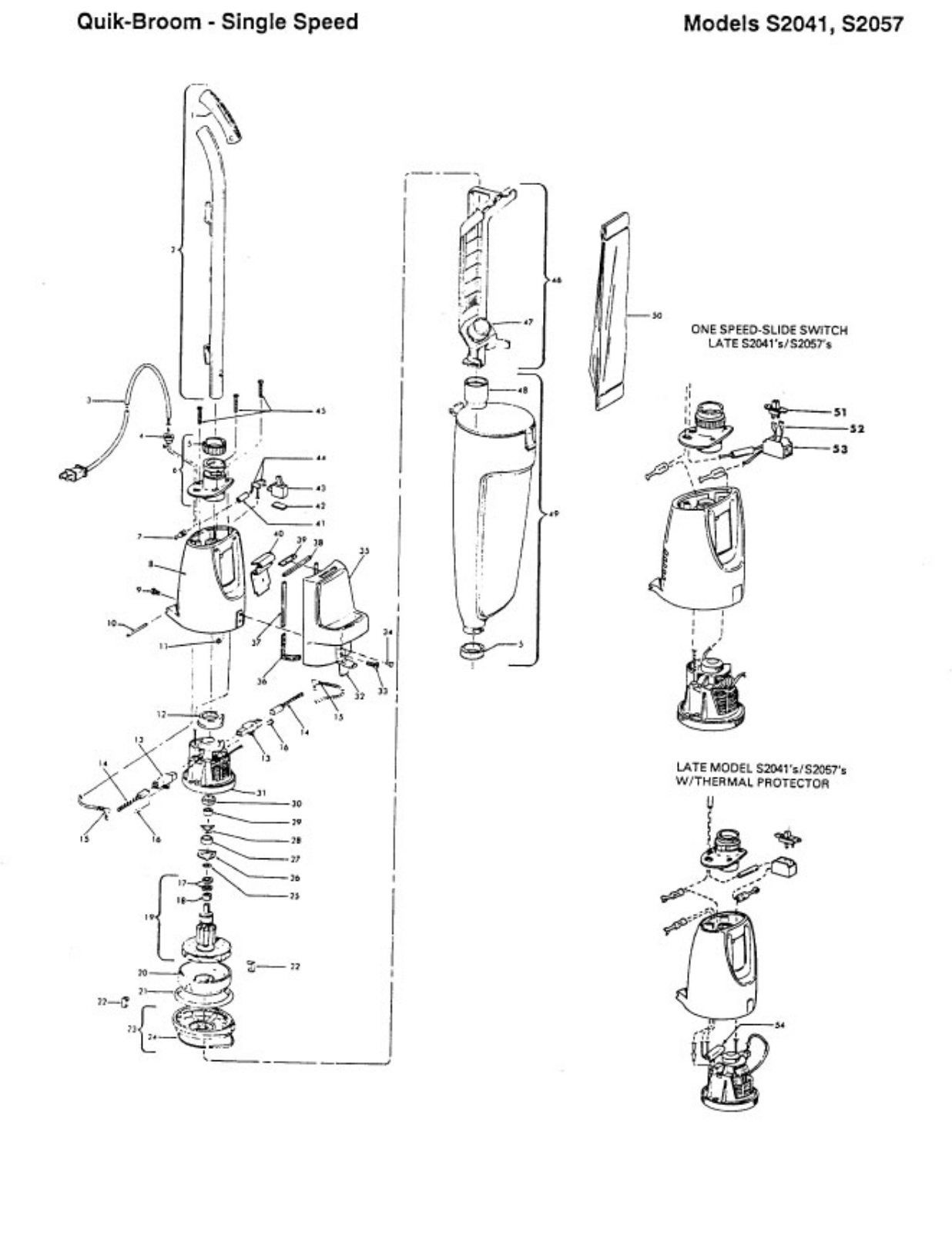 Hoover S2057 Owner's Manual