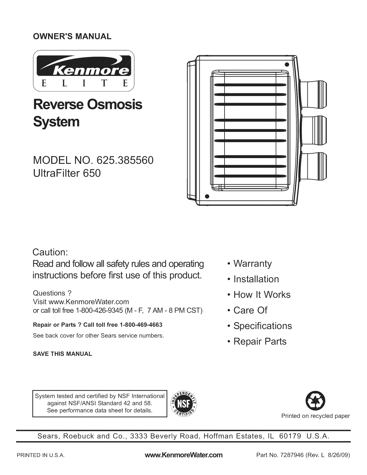 Kenmore 650 User Manual 2 - ManualMachine.com