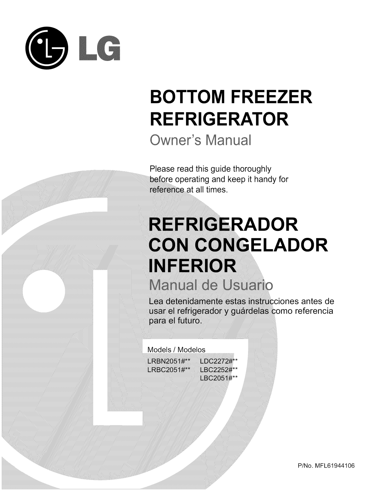 LG LBC20514TT/01 Owner’s Manual