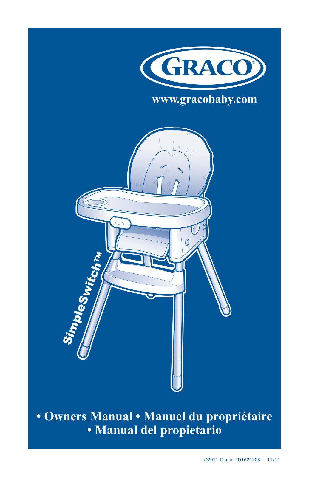 Graco PD162120B User Manual