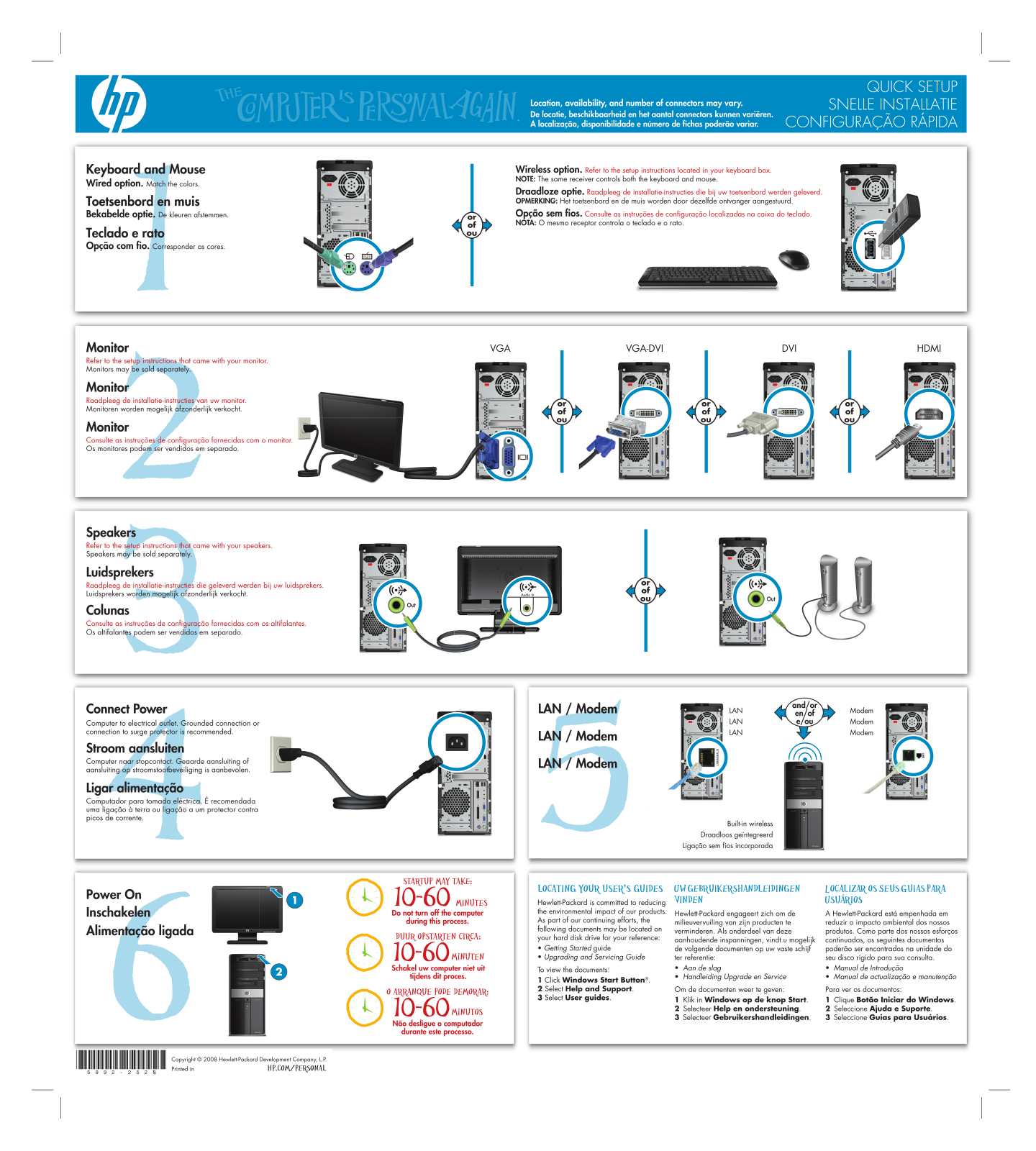 HP PAVILION ELITE M9351, PAVILION ELITE M9300, PAVILION ELITE M9200 User Manual