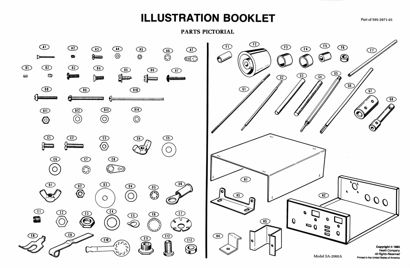 Heathkit SA-2060 Heathkit_SA-2060_illustration_booklet.pdf
