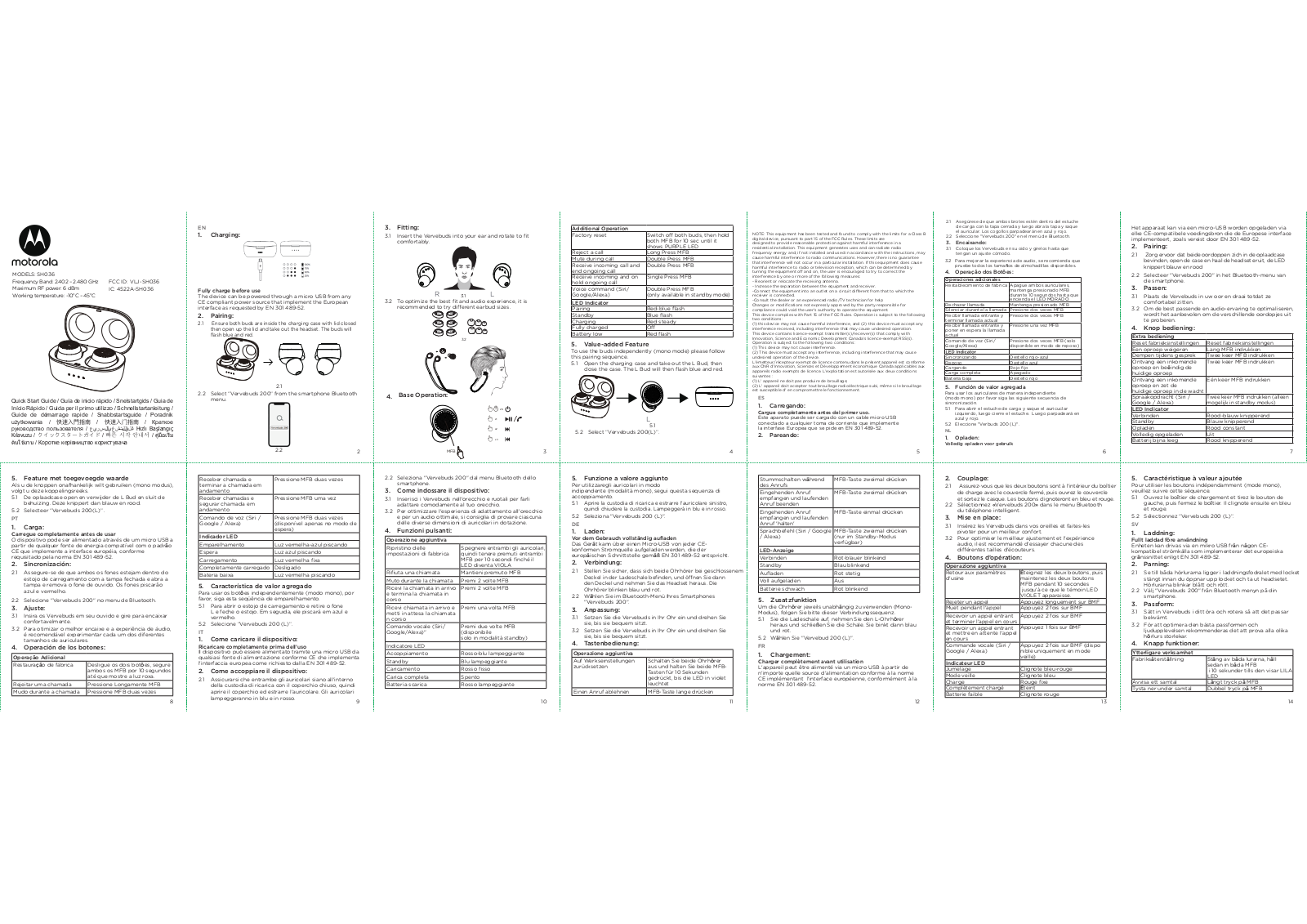 Binatone Electronics SH036 User Manual