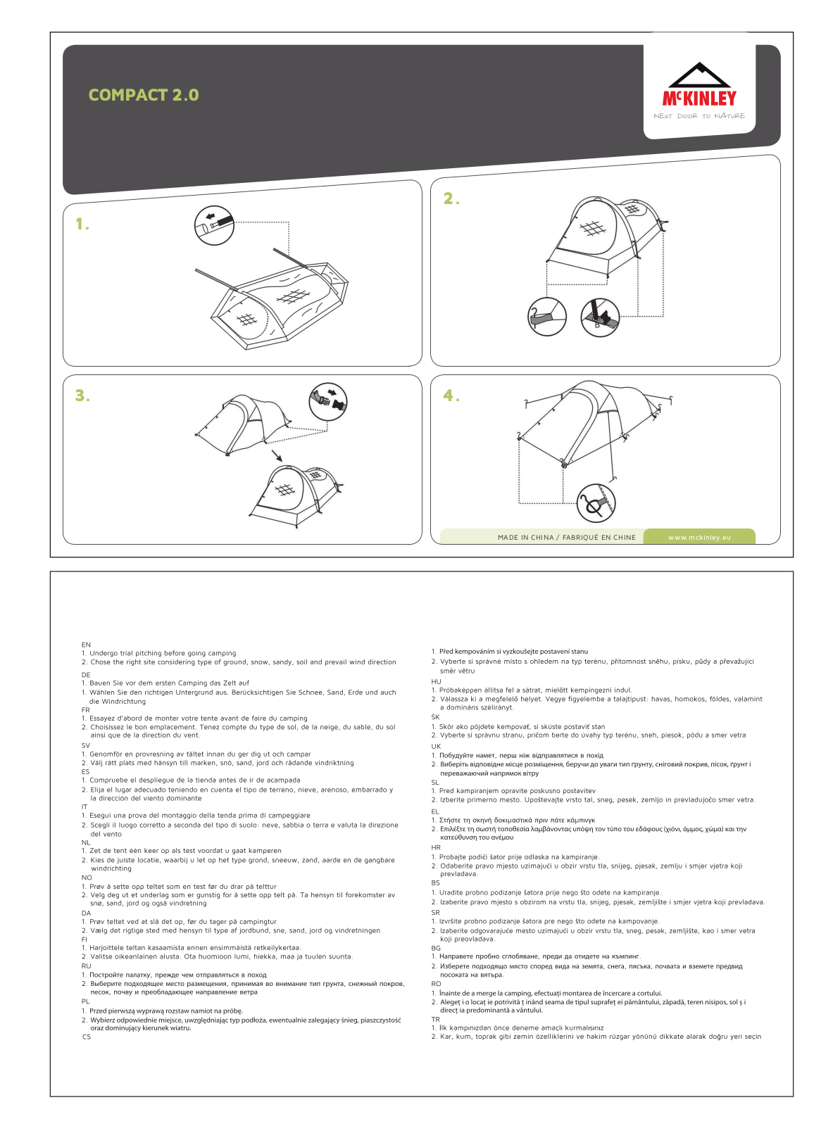 McKinley Compact 2 User Manual