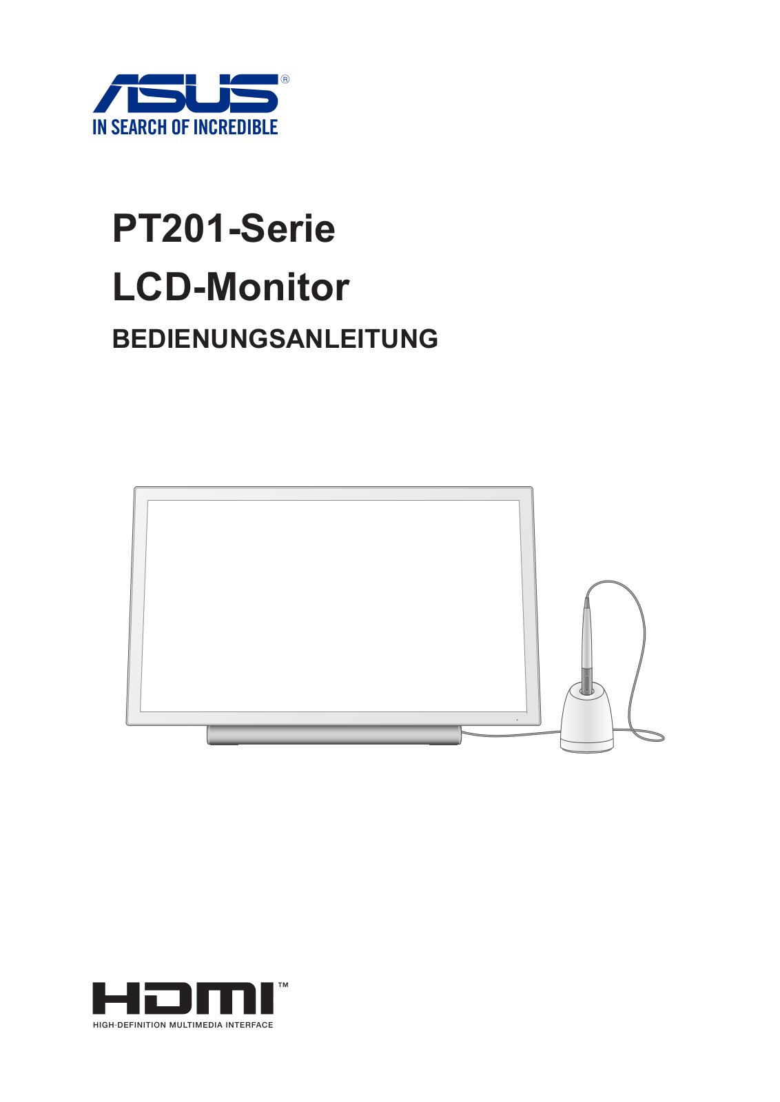 Asus PT201Q Setup Guide