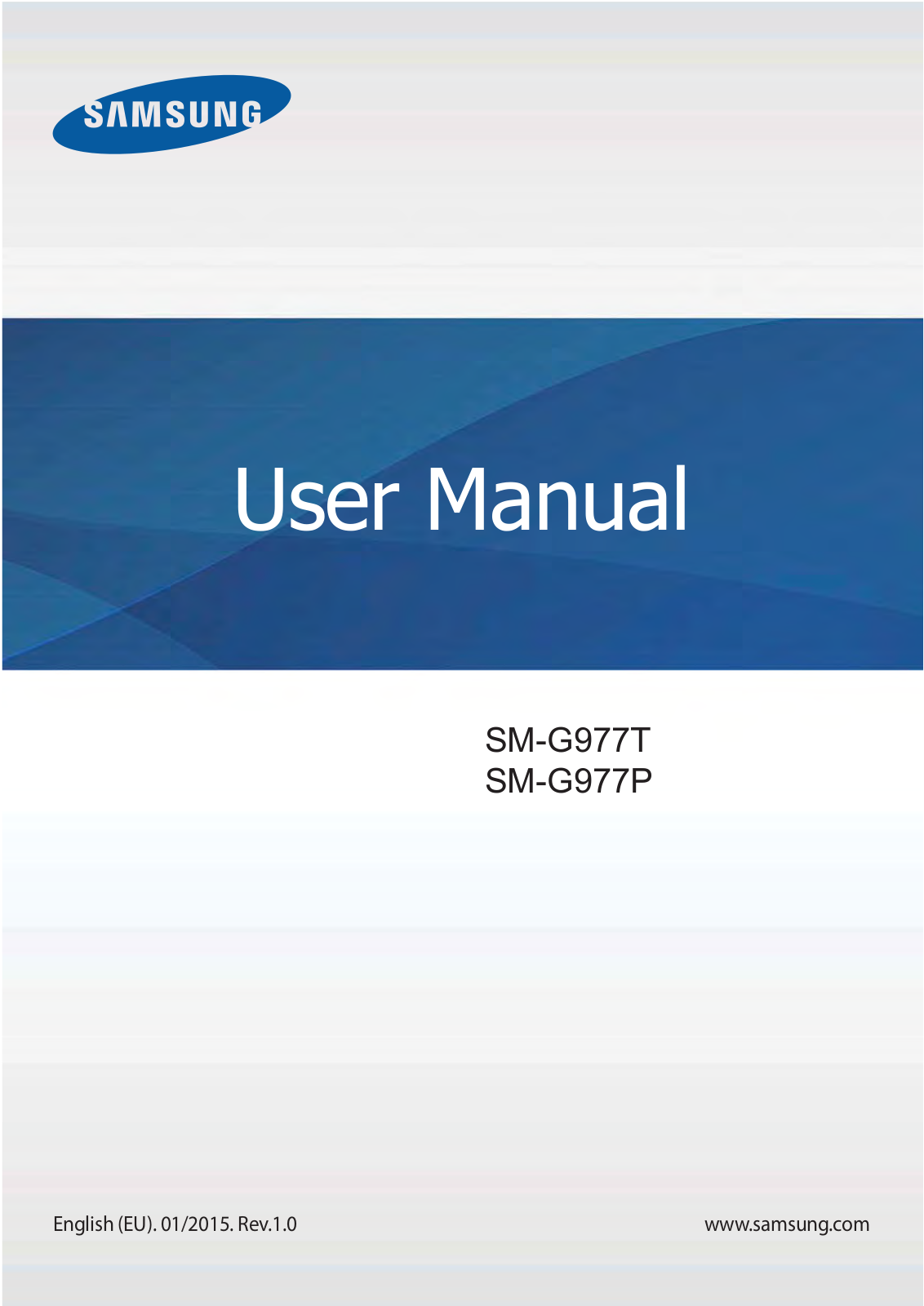 Samsung SMG977T Users Manual