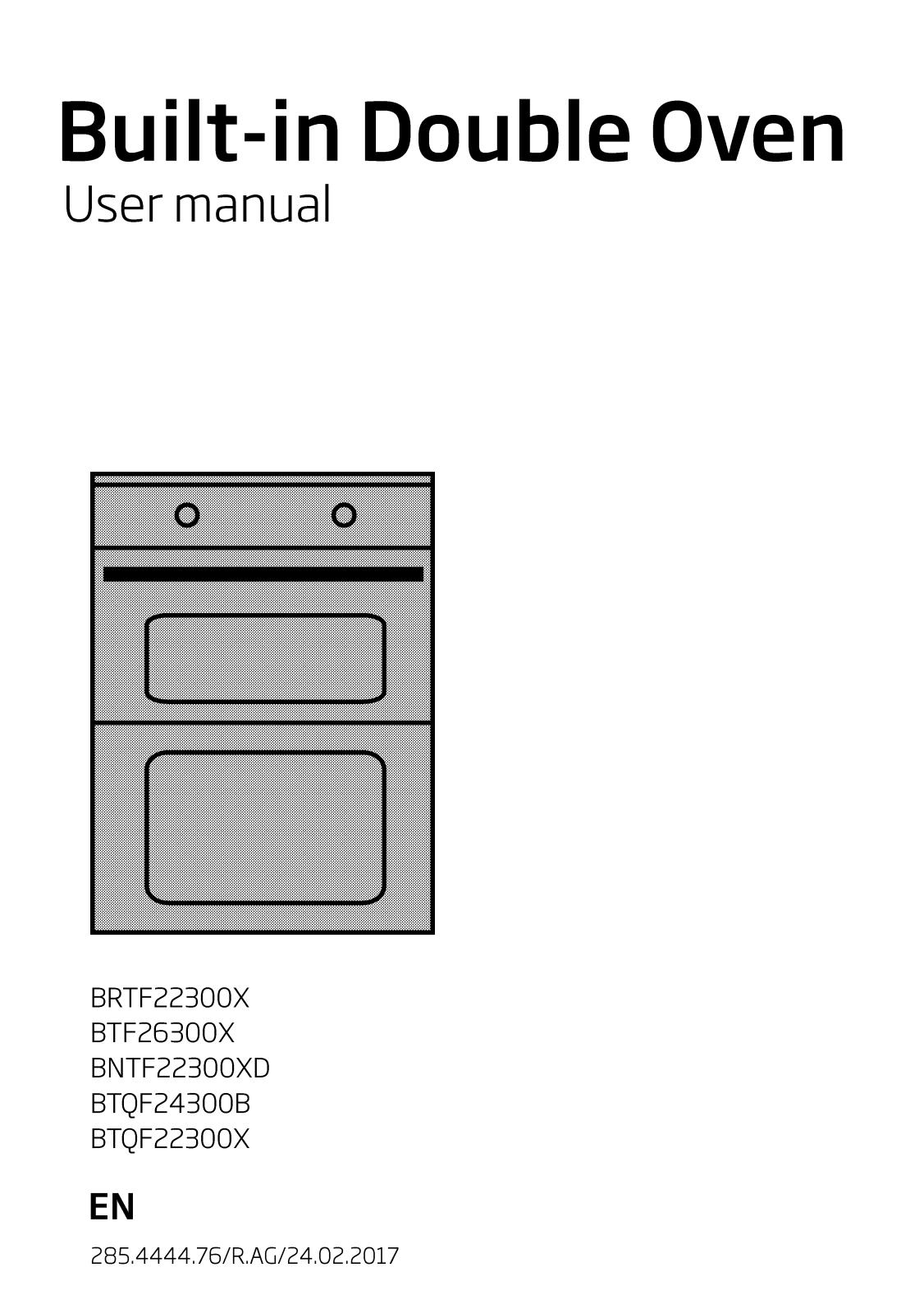 Beko BRTF22300X, BNTF22300XD, BTQF24300B, BTQF22300X User Manual