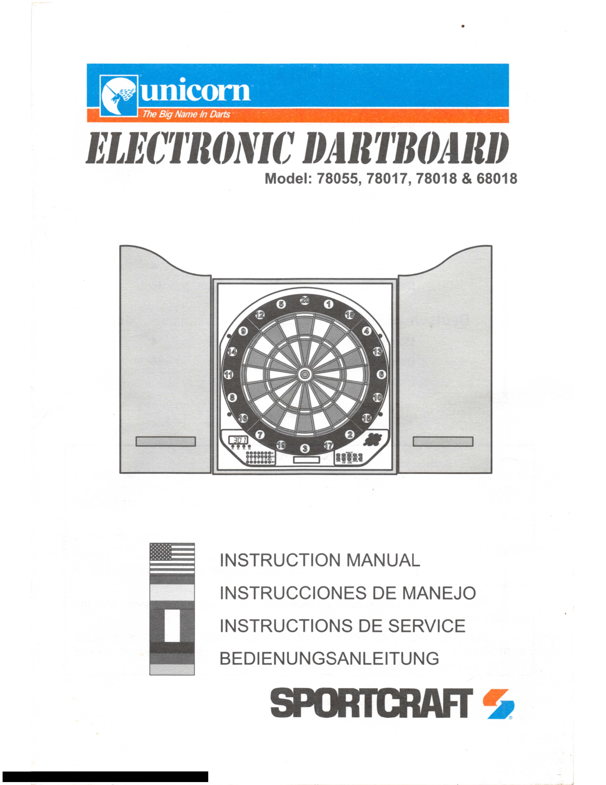 Unicorn SportCraft 78055 Instruction Manual