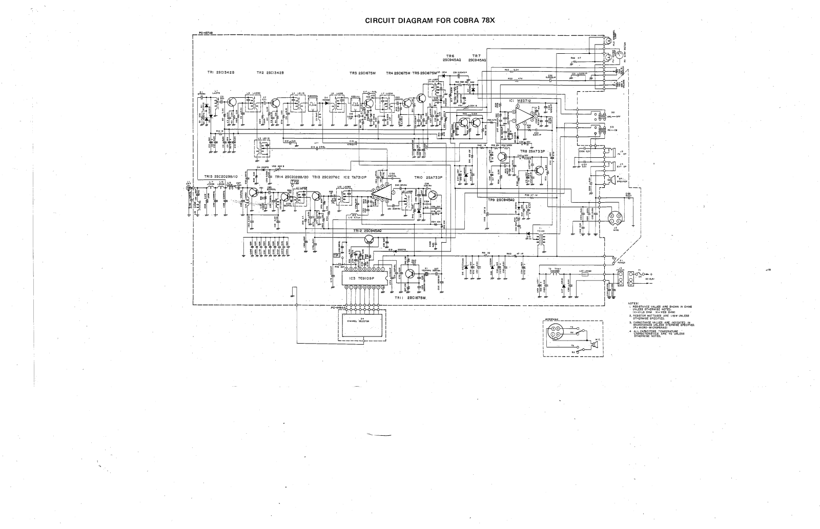 Cobra 78X User Manual