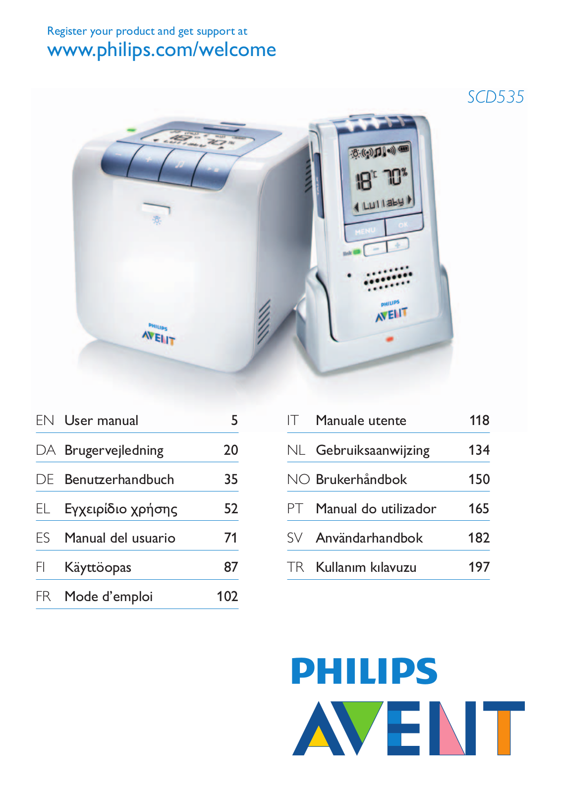 Philips SCD535 User Manual