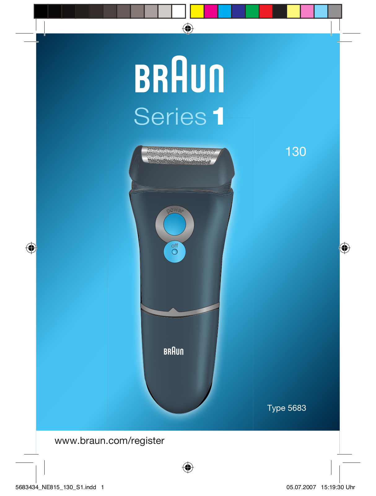 BRAUN 1130 User Manual