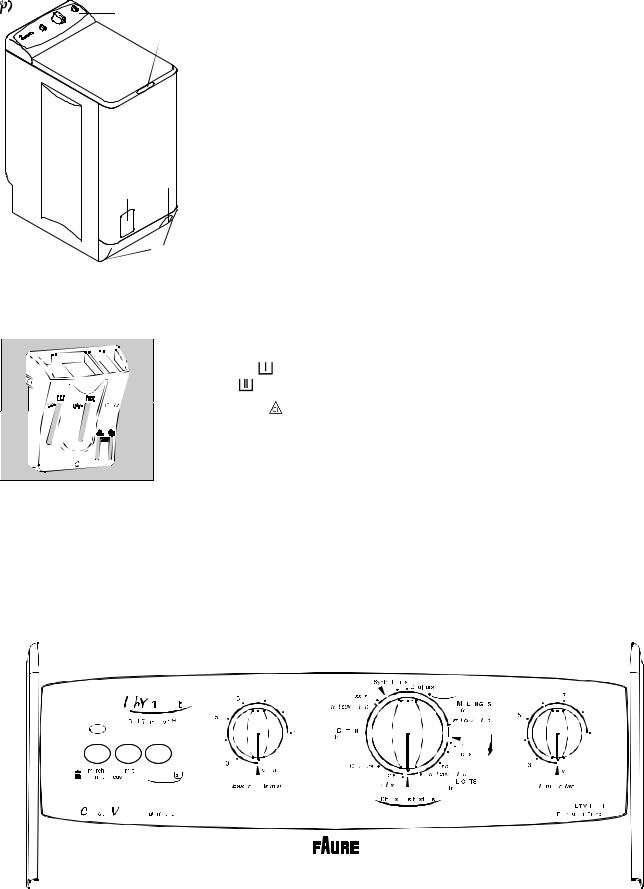 Faure LTV1061 User Manual