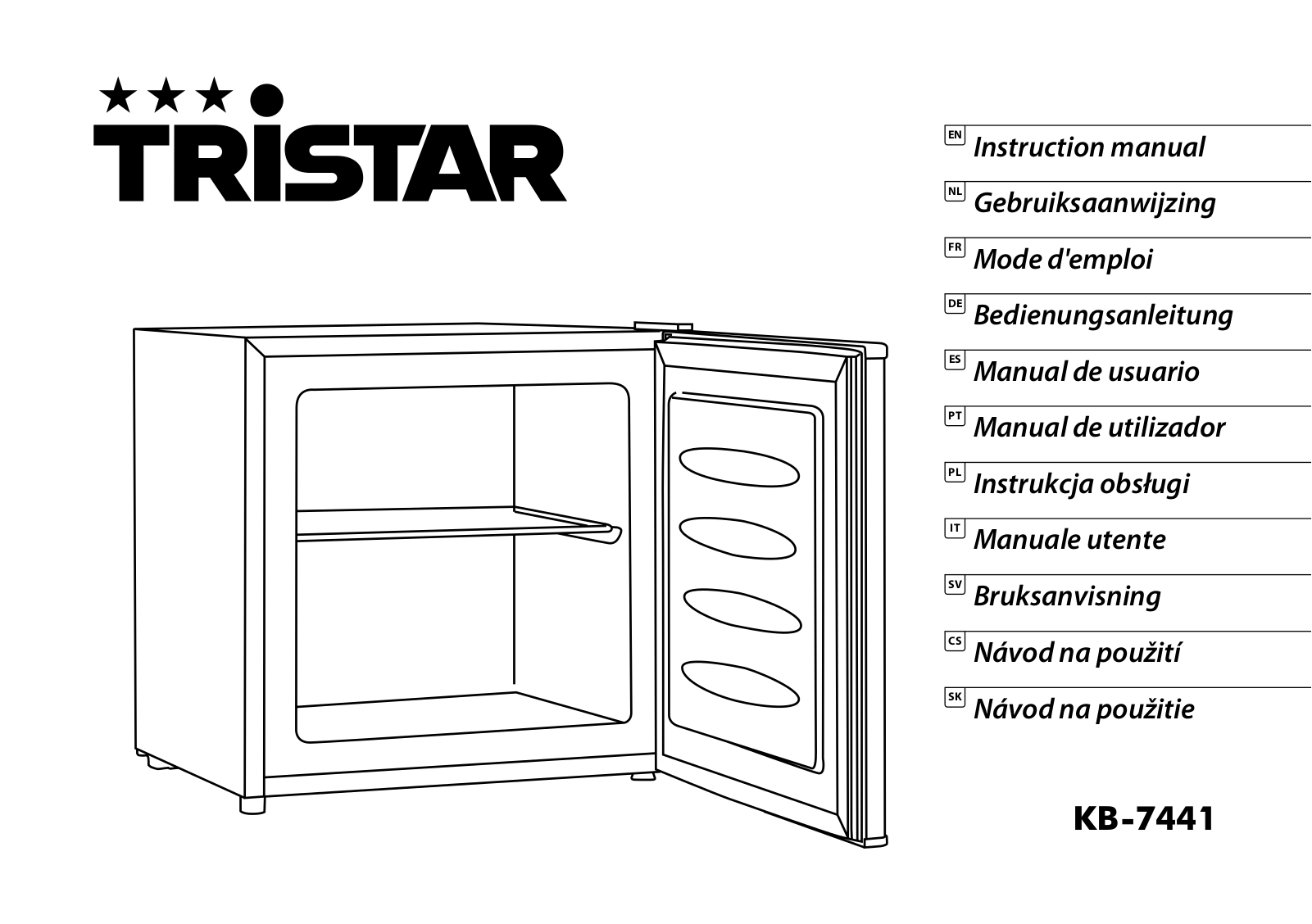 TRISTAR Kb7441 User Manual