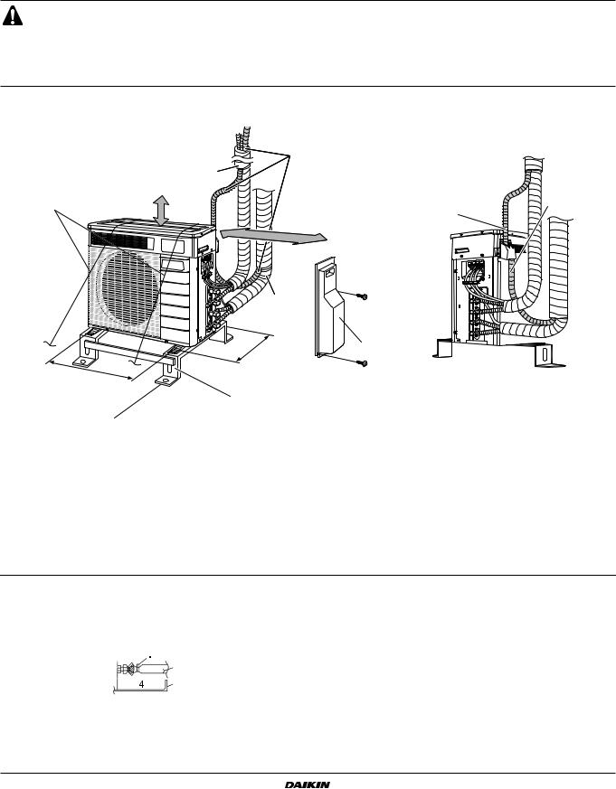 Daikin 2MXU40GV1B, 2MXU50GV1B Installation manuals