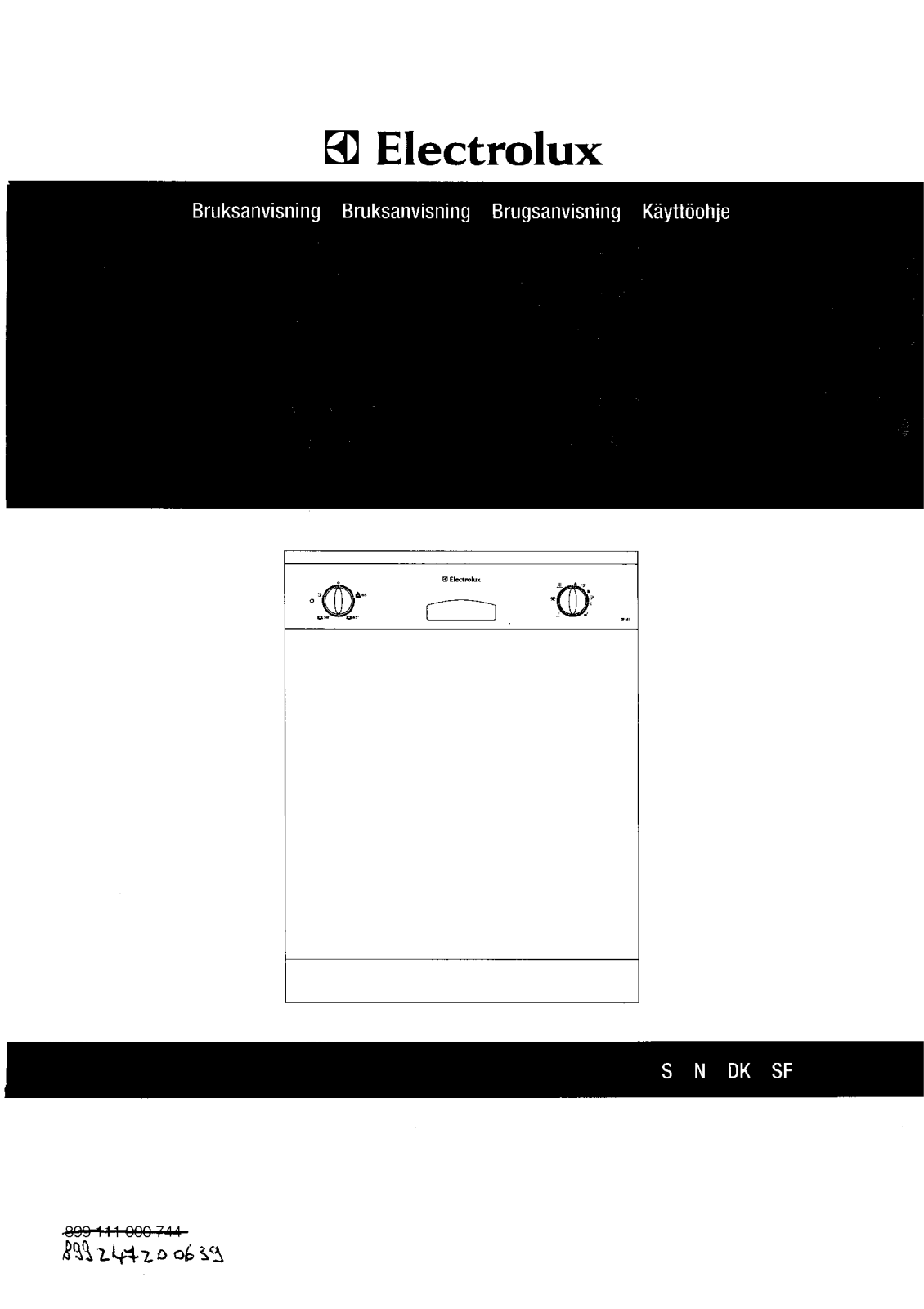 AEG ESF631 User Manual