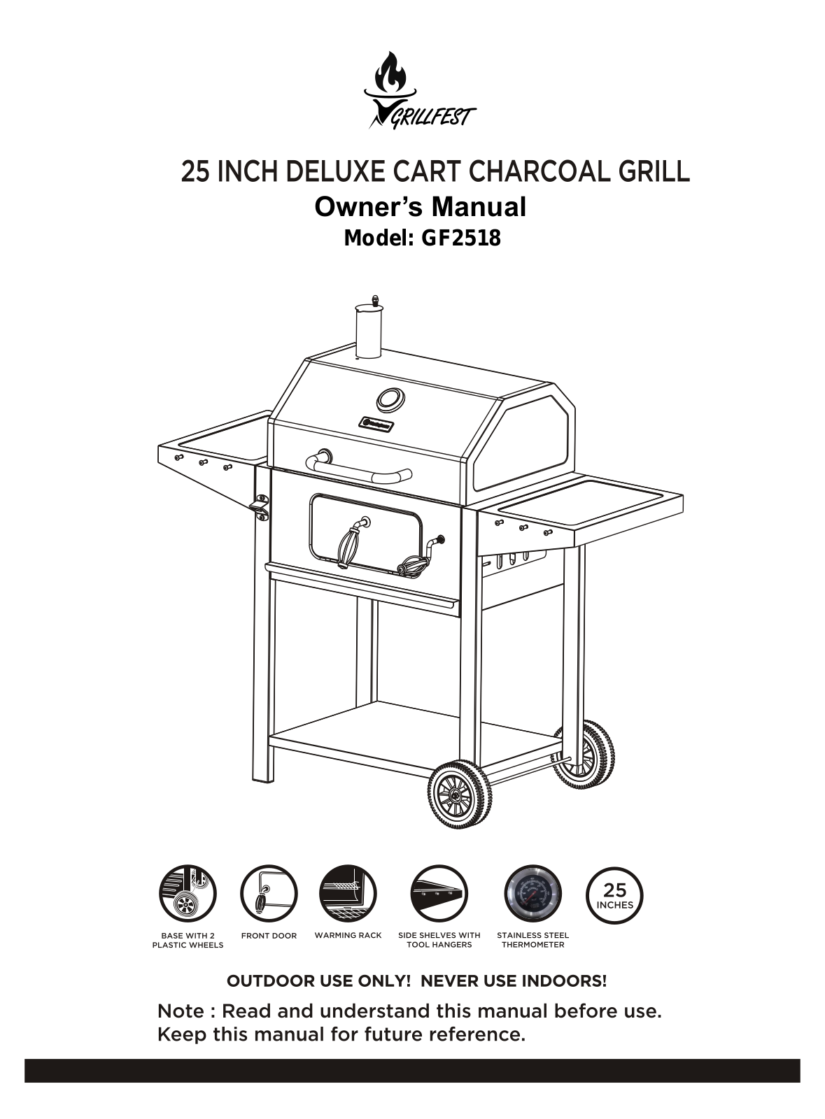GrillFest GHLL1006 Users manual - ManualMachine.com