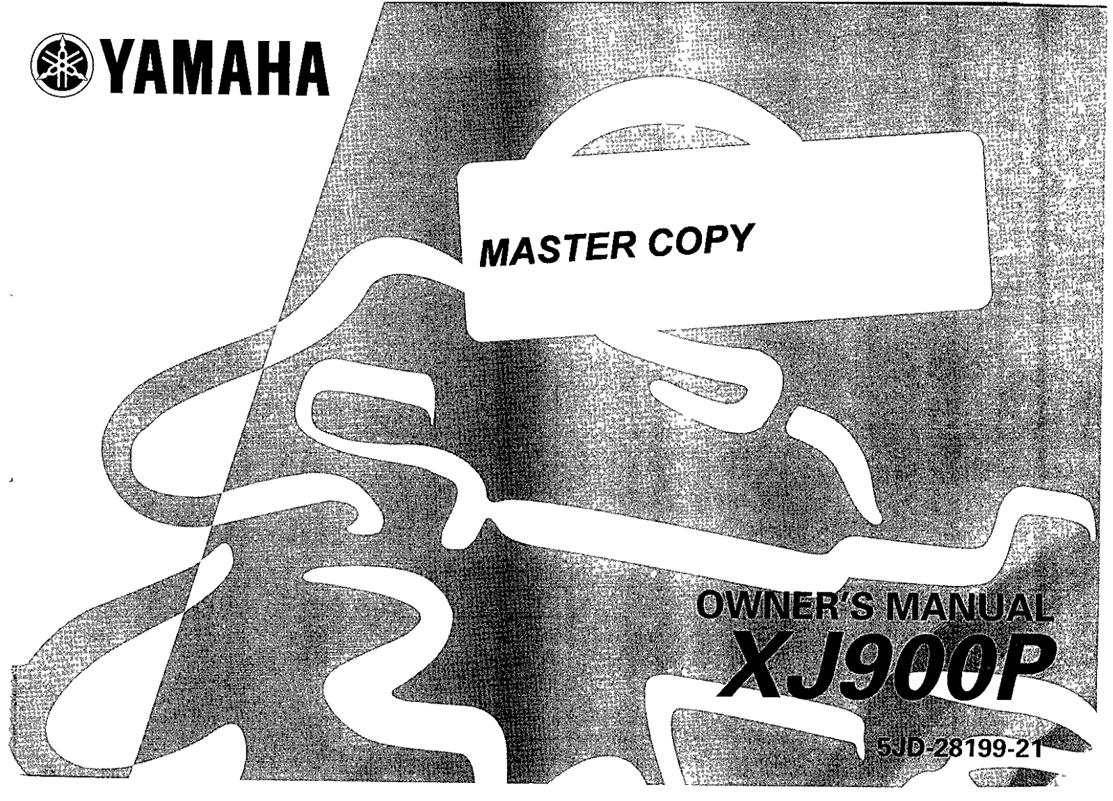 Yamaha XJ900 P 2001 Owner's manual