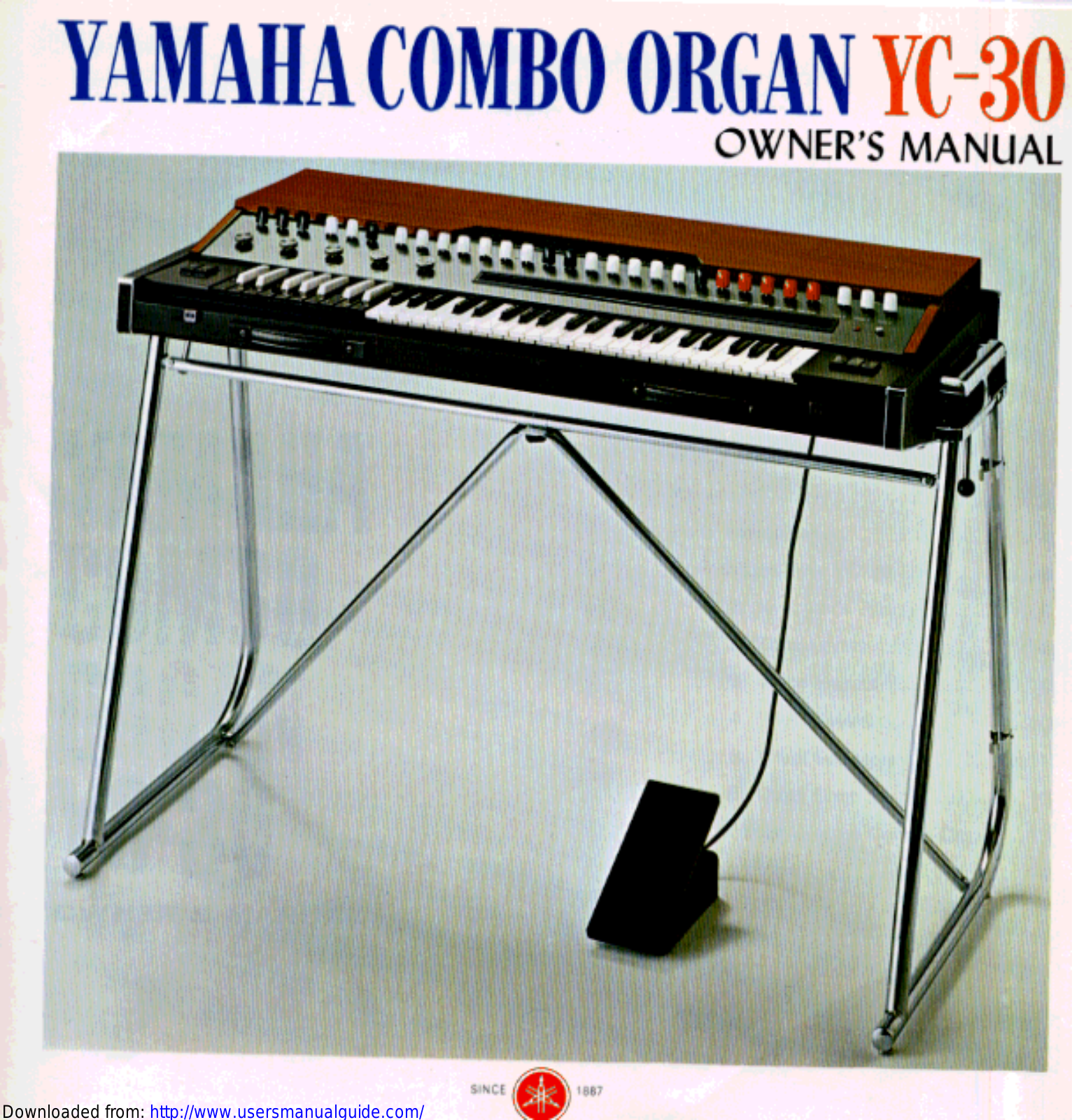 Yamaha Audio YC-30 User Manual