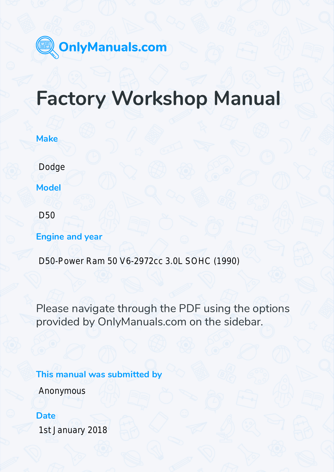 Dodge Power Ram (1990) Workshop Manual - ManualMachine.com