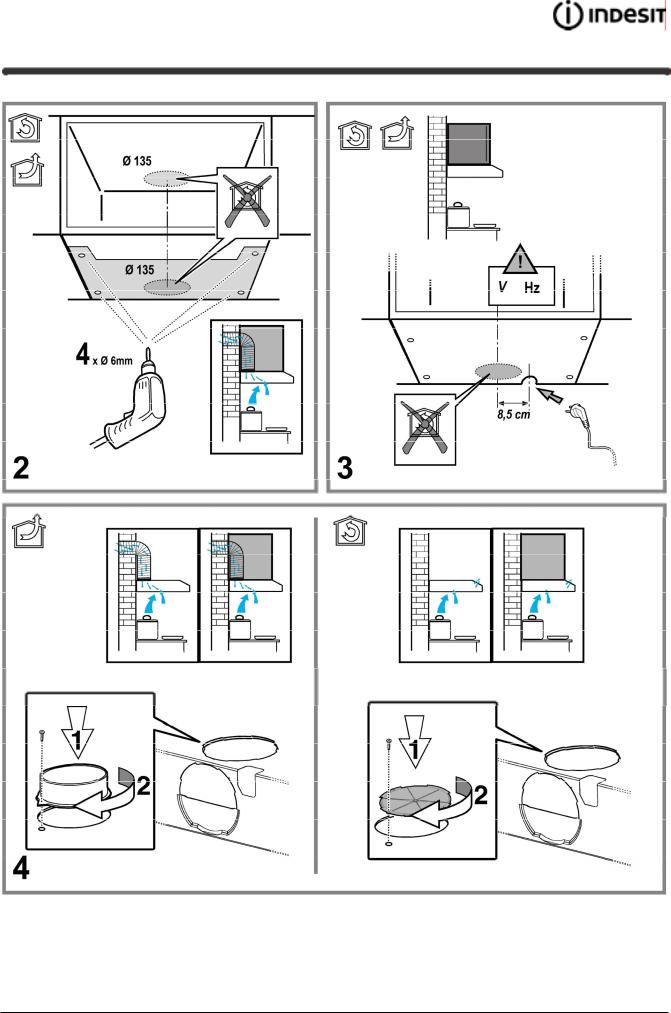 Indesit ISLK 66 AS X, ISLK 66 AS X/1, ISLK 66F AS X, ISLK 66 AS W, ISLK 66 AS K Instruction booklet