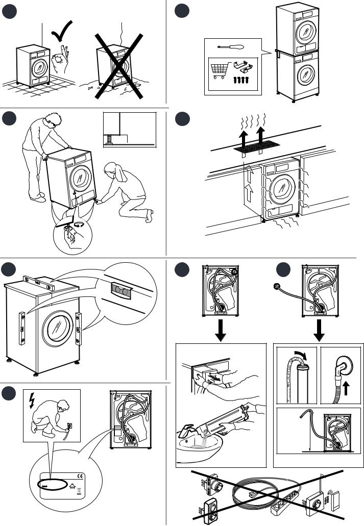 Whirlpool HSCX 90421 GUIAS DE SAÚDE E SEGURANÇA, DE UTILIZAÇÃO E MANUTENÇÃO E INSTALAÇÃO