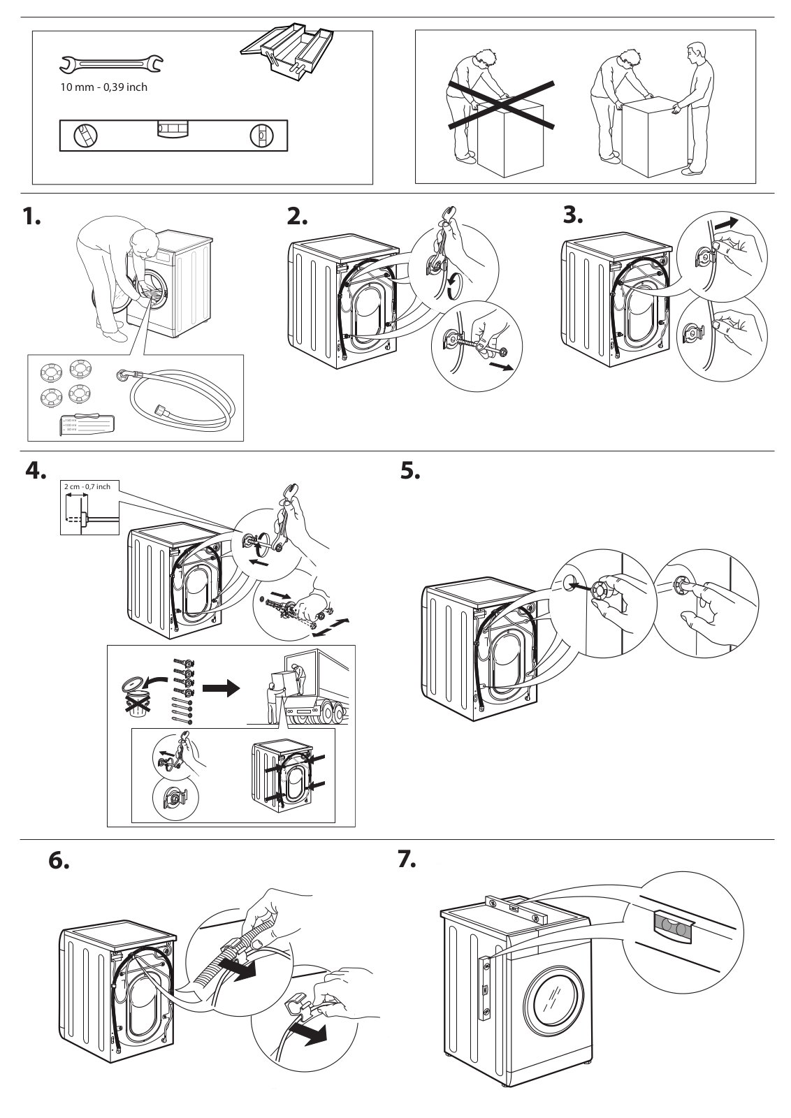 INDESIT BDE 961483X WS EU N Health Safety & Environmental