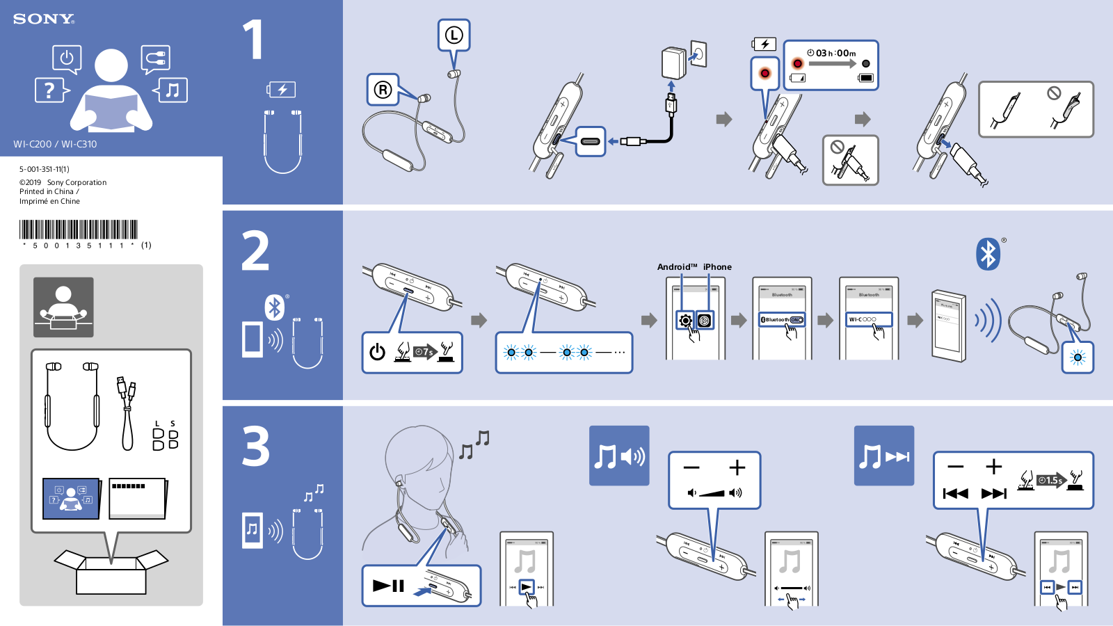 Sony WI-C310 User Manual