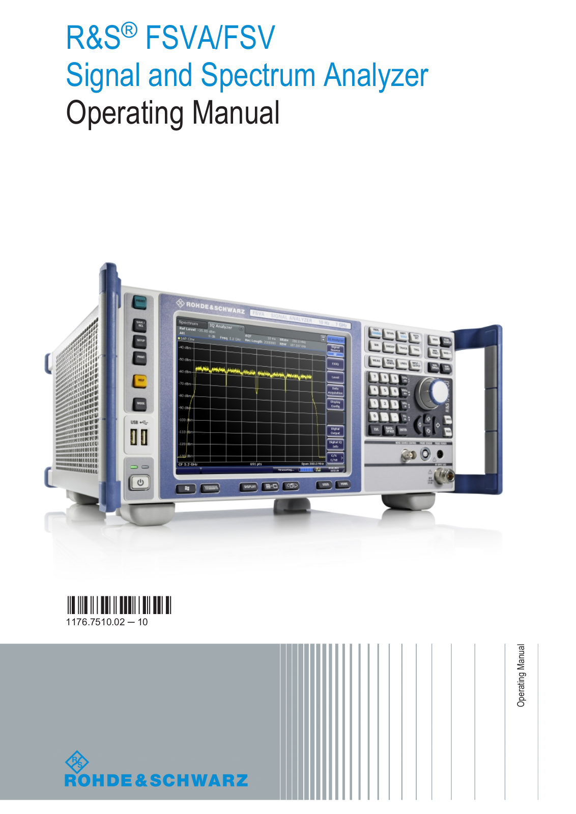 Rohde & Schwarz Fsva, FSV User Manual