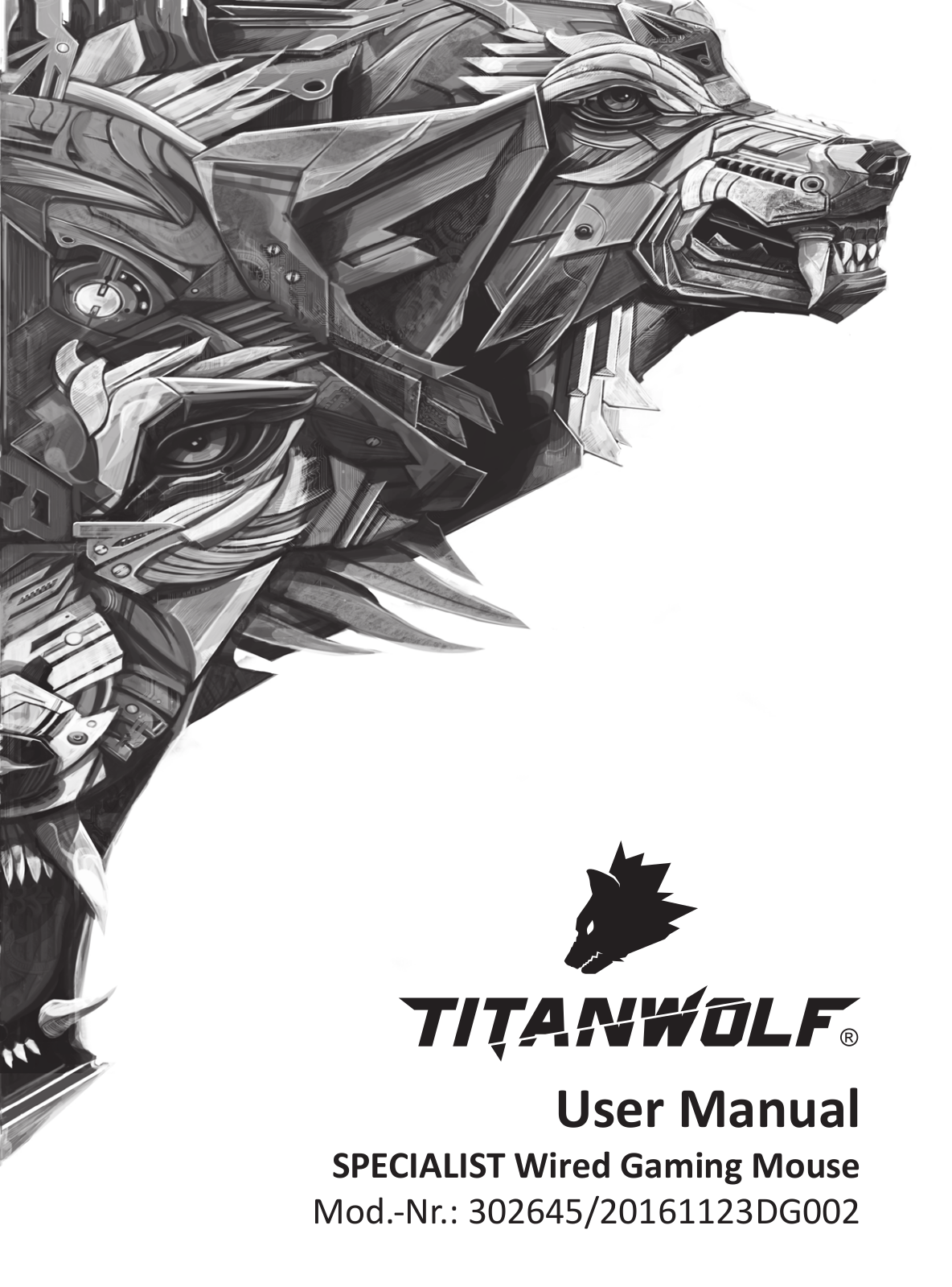 Titanwolf SPECIALIST User Manual