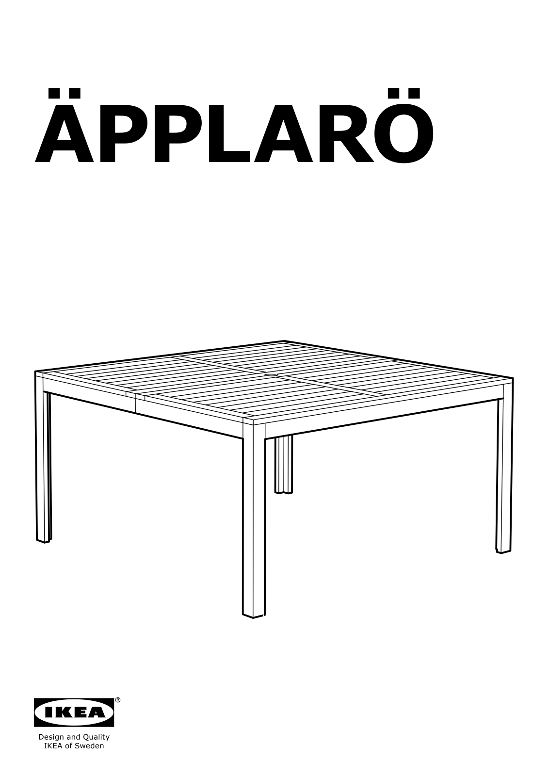 Ikea 70205183, S59157126, S39053969, S19070781, S09156978 Assembly instructions