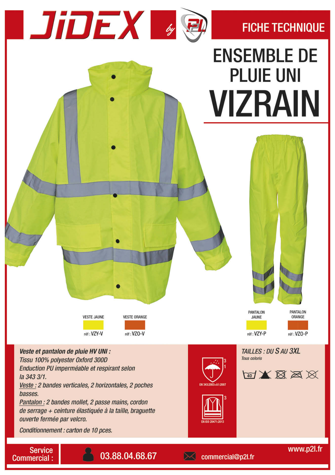 Jidex VIZRAIN Specification - ManualMachine.com
