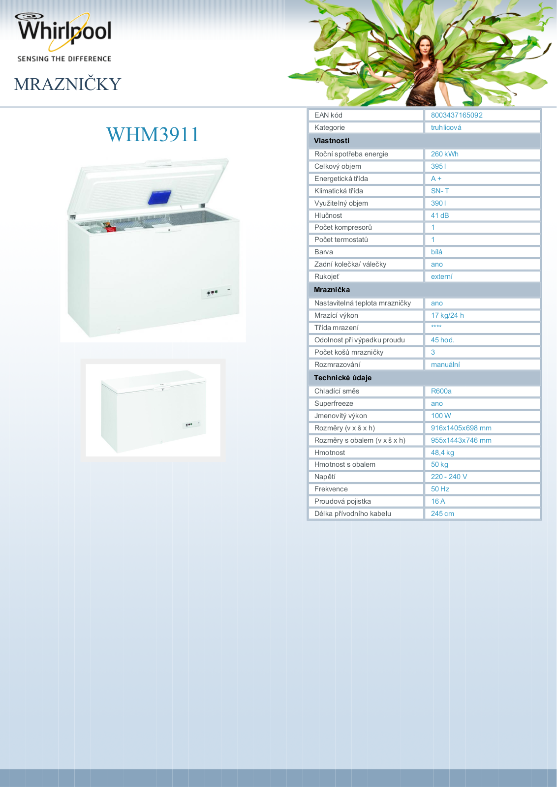 Whirlpool WHM3911 User Manual