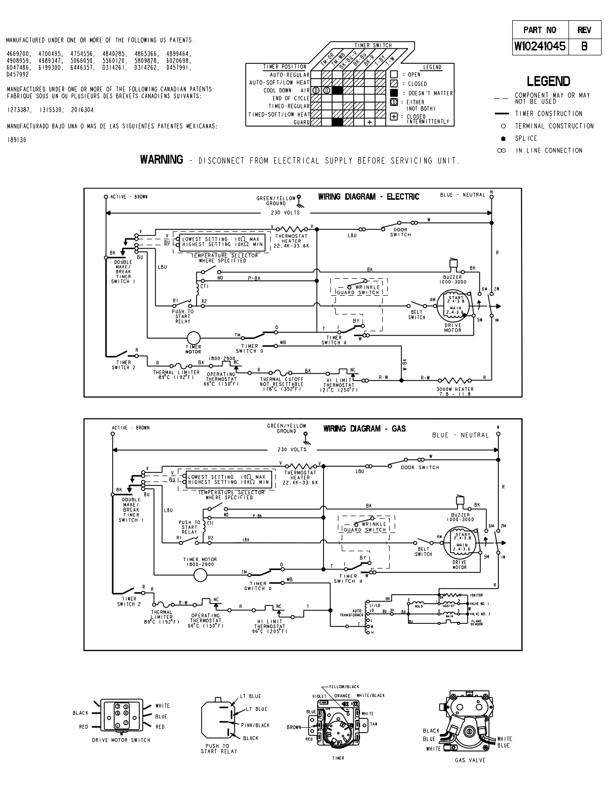 Whirlpool 3XWED5705SW2 Parts Diagram