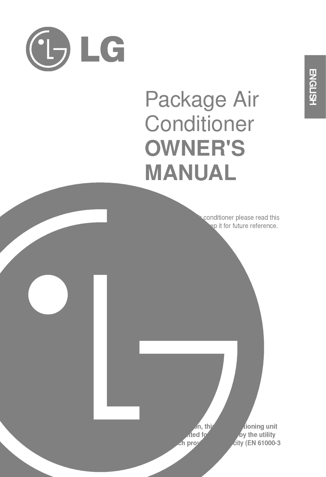 LG LP-E5022AL User manual