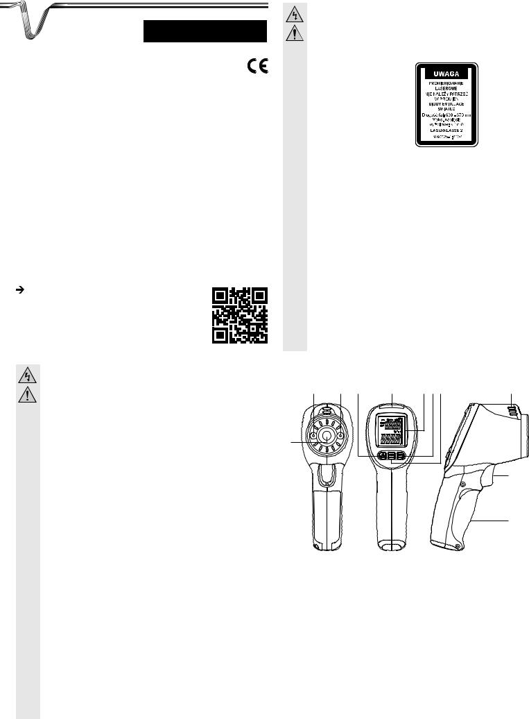 VOLTCRAFT IR-SCAN-350RH/2 User guide