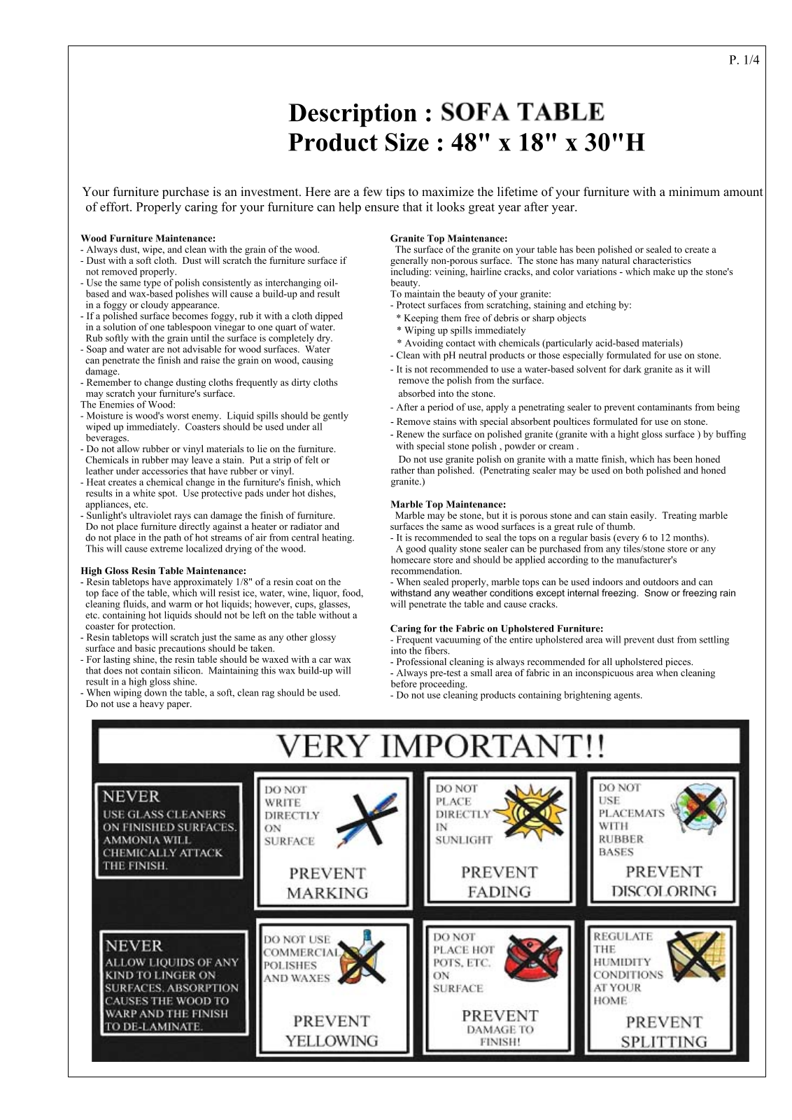 Greyleigh™ W005759372 Assembly Instructions - ManualMachine.com