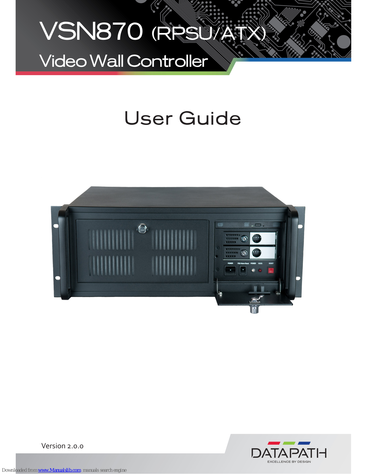 Datapath VSN870 User Manual