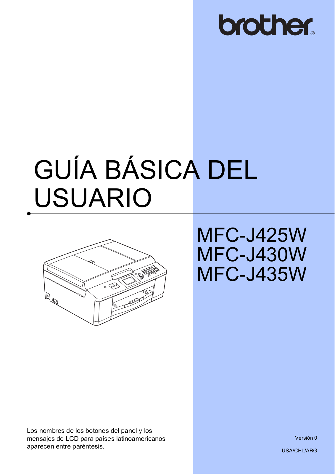 Brother MFC-J425W, MFC-J430W, MFC-J435W User Guide