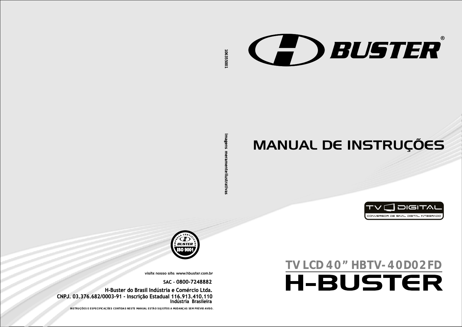 H-Buster HBTV 40D02FD User Manual