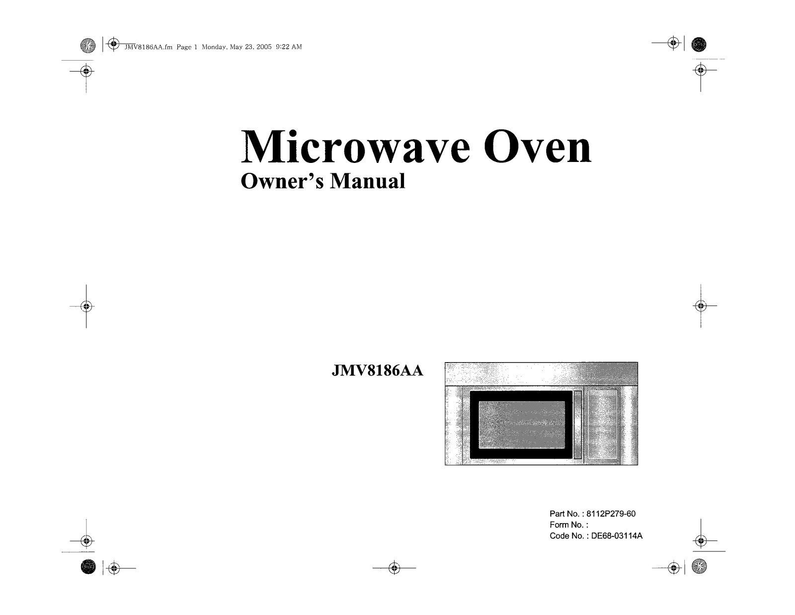 Samsung JMV19PN Users Manual