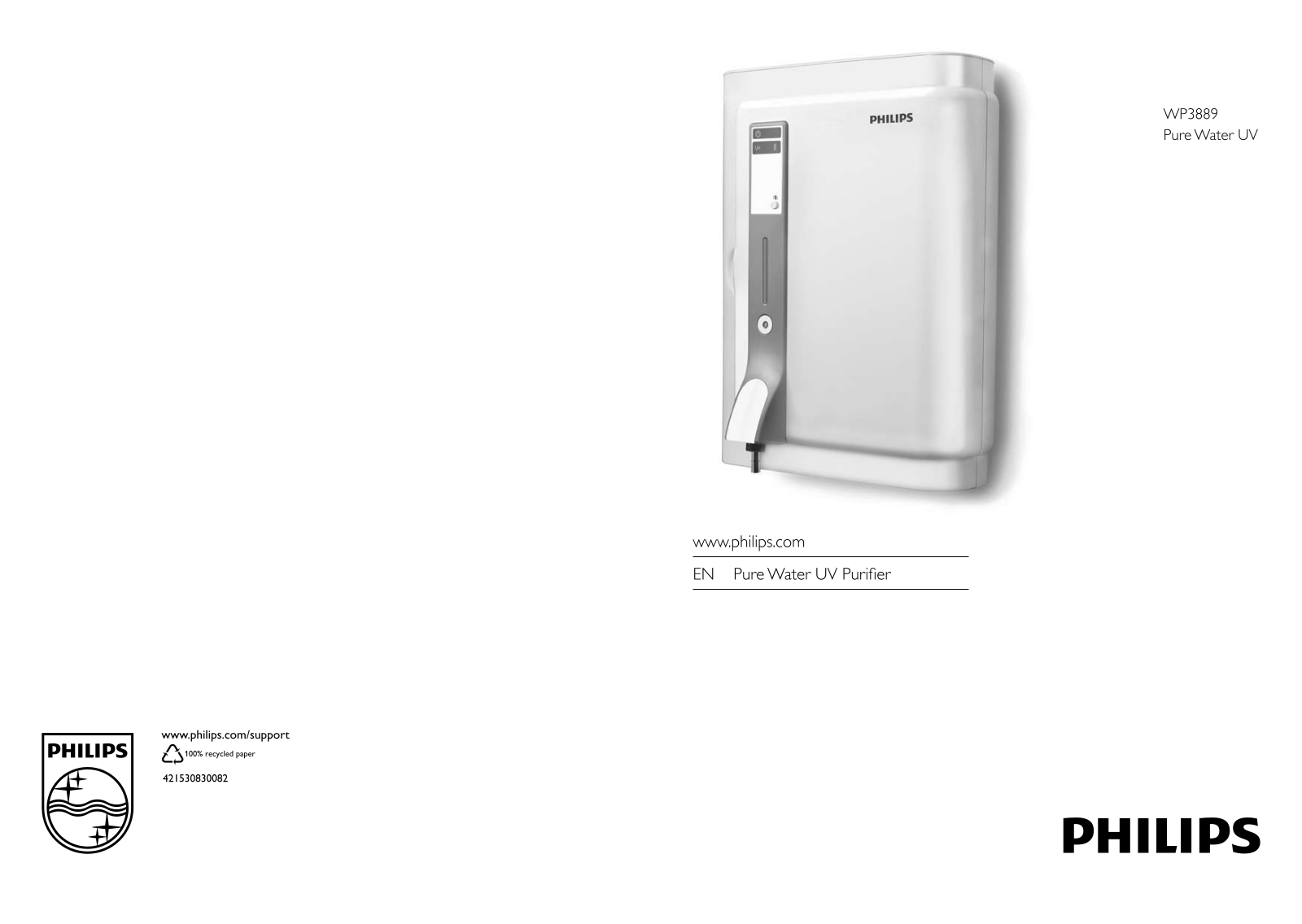 Philips WP3889 User Manual