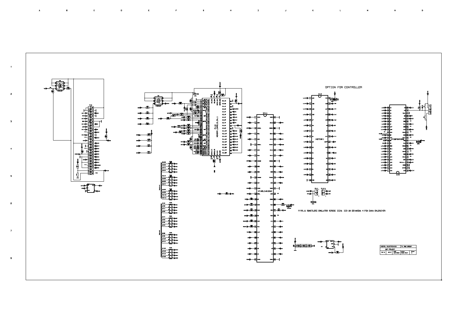 Vestel 11DMP3 schematic