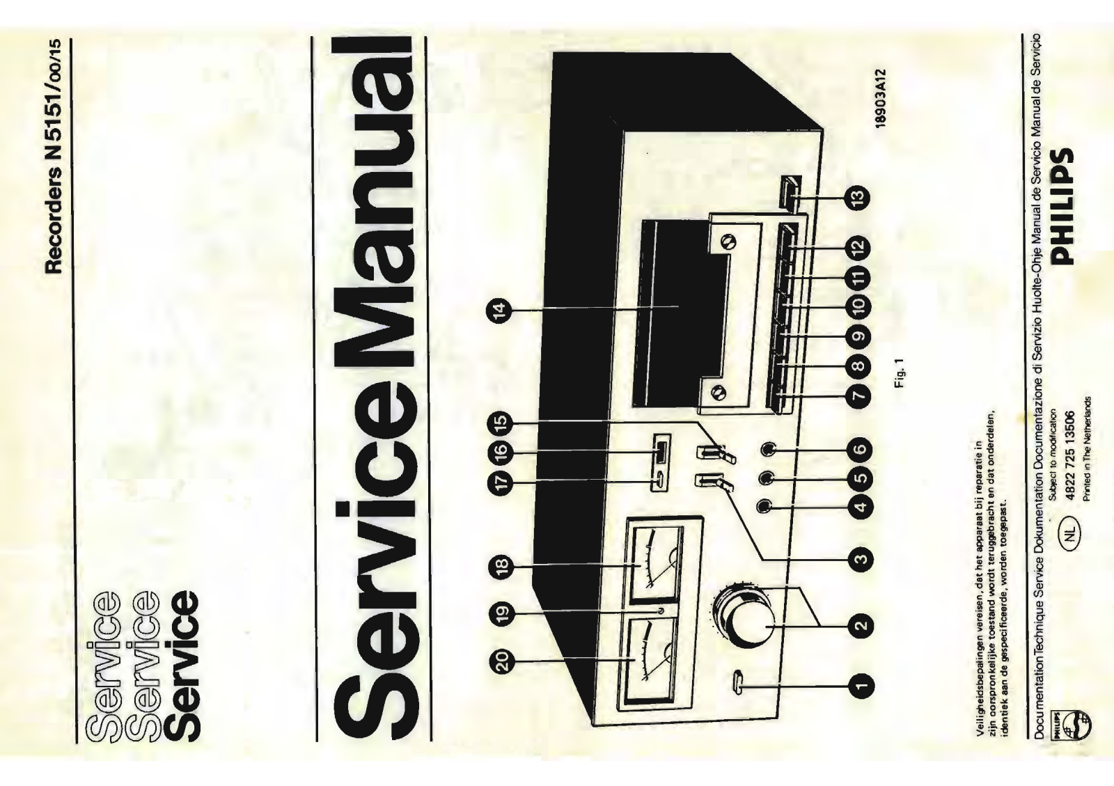 Philips N-5151 Service Manual