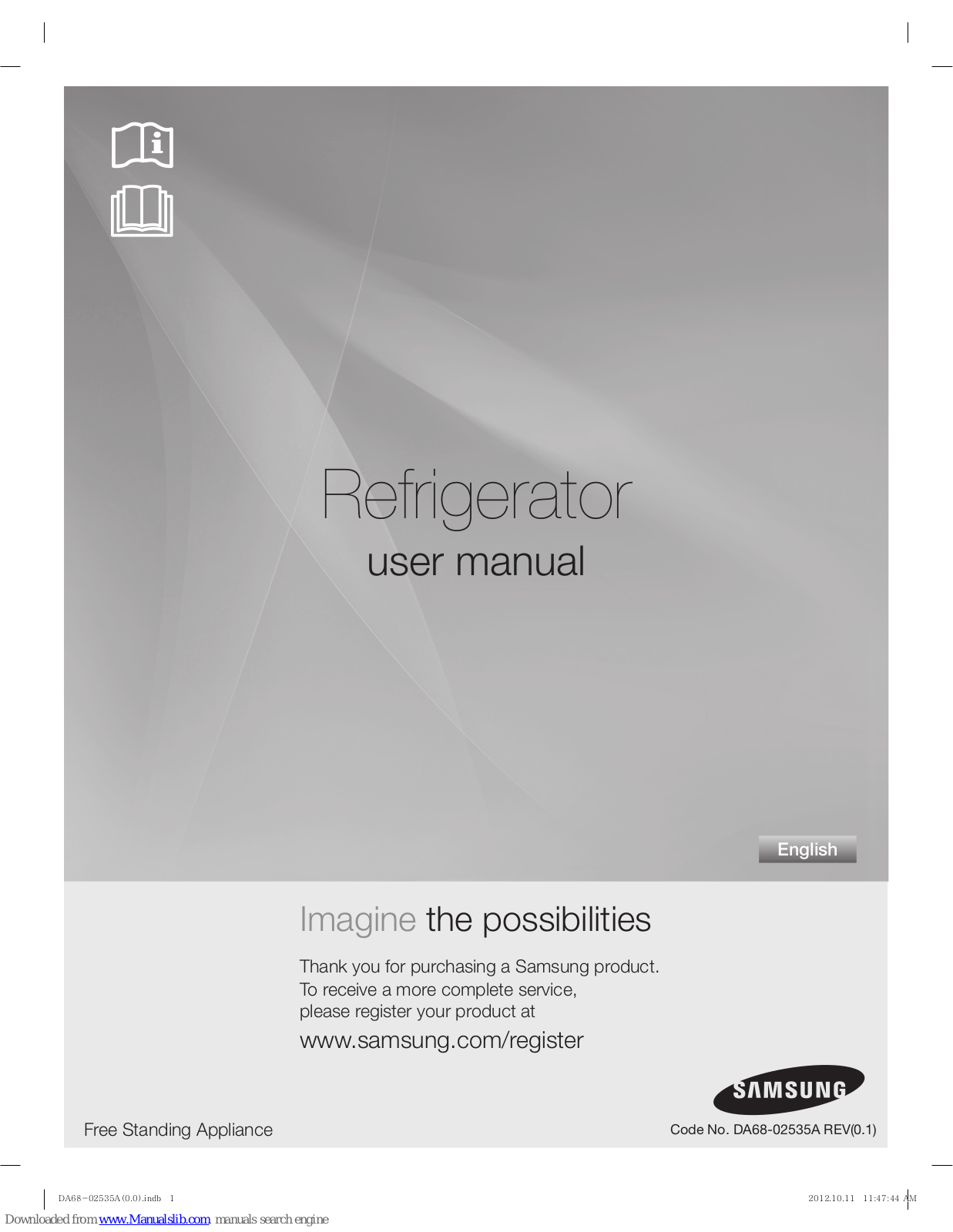 Samsung DA68-02535A User Manual