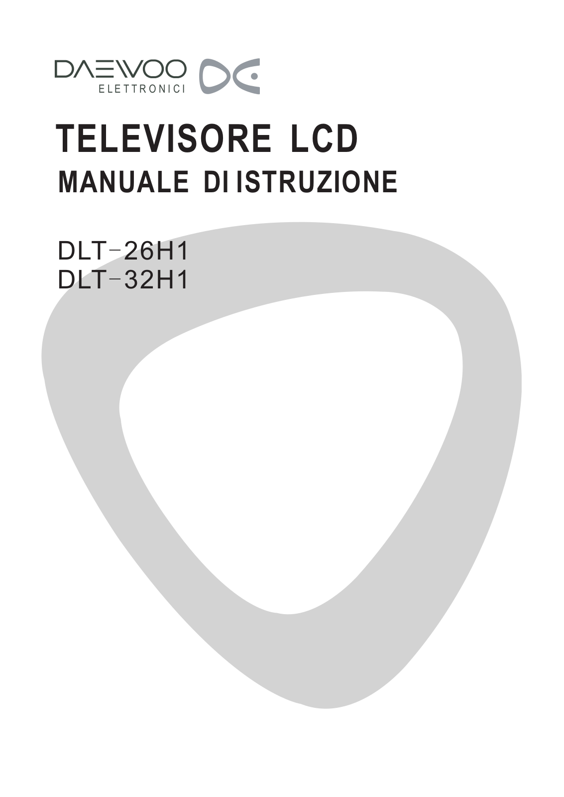 Daewoo DLP-26H1, DLP-32H1 User Manual