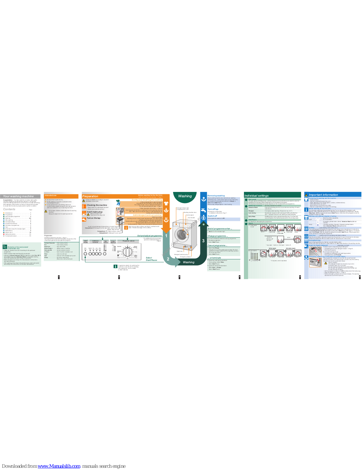 Siemens WI12S140GB Operating Instructions Manual